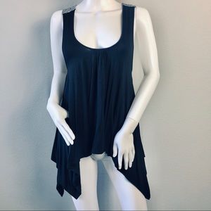 Wilster Black Sleeveless Blouse Tank Top